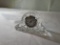 Waterford Crystal Quartz Clock in Fan Motif