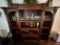 Grand Breakfront Wall Cabinet with Corinthian Columns