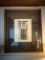 Framed Neoclassical Architectural Plate with Doorway and Classical Motifs