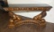 Monumental Hand-Carved Lion Console Table Base – Baroque Revival Grandeur