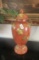 Hand-Painted Decorative Ceramic Ginger Jar with Lid