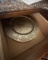 Set Of Floral Charger Plates