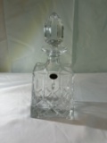 Fine Bohemia Czech 24% Lead Crystal Decanter with Stopper