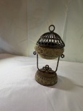 Decorative Neoclassical Hot Air Balloon Sculpture with Embossed Detail