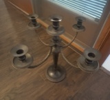Victorian-Style Five-Arm Bronze Candelabrum – Neoclassical Revival