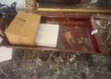 Gilded Metal Tray