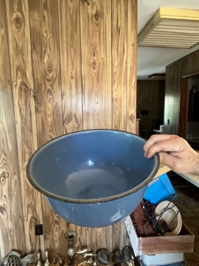 Granite Bowl-Blue