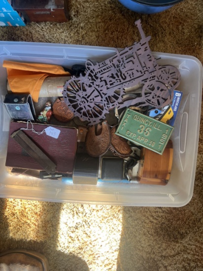 Tote of Misc.