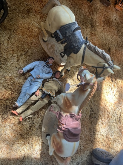 Lone Ranger, Tonto and Horse