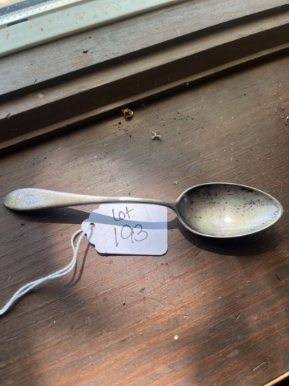 Sterling Silver Spoon