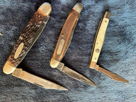 3 Pocket Knives