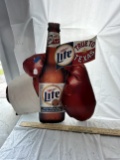 Miller Lite True to Texas Metal Sign