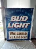 Bud Light Welcome Metal Sign