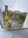 Bud Light Lime Metal Sign