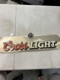 Coors Light Metal Sign