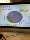 1843 Hesse Cassel- 3 Heller