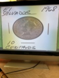 1968 El Salvador- 10 Centavos