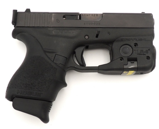 Glock 42 .380 ACP Pistol With Streamlight TLR-6 and Extras