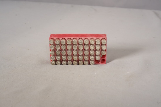 Tray 9mm Luger Bullets