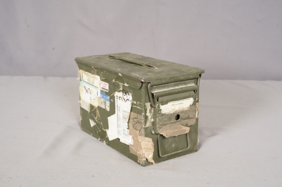 Ammo Box With 7.62 Bullets