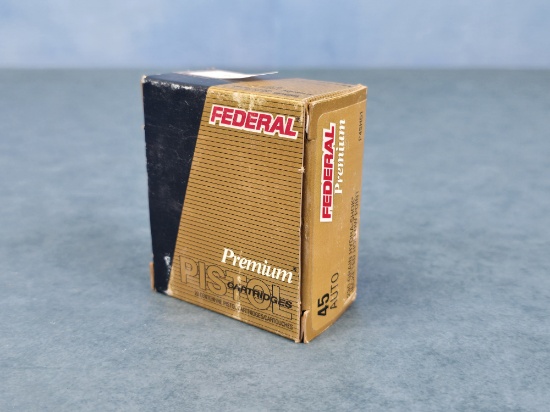 Federal 45 Auto 230 Gr Hydra-Shock Hollow Pnt