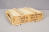 Sealed Wooden Crate 7.62 Chinese Bullets