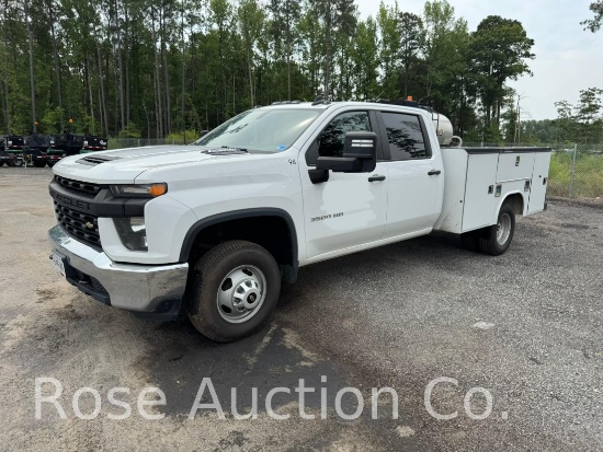 2022 Chevy 3500 4x4 Crew Cab Service Truck 6.6 Duramax (Rockville, VA)