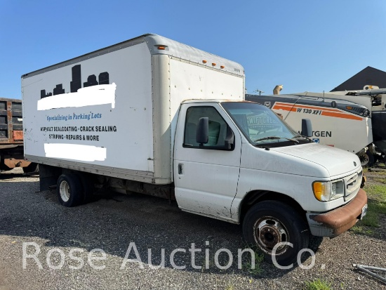 2000 Ford E350 Box Truck INOP bad Trans (Richmond, VA)