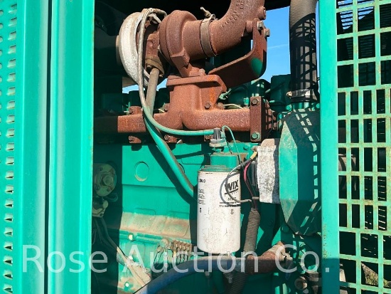 Onan Gen set Model DGDA-3372033 Generator Cummins model Engine . 684.8 hr (Moyock, NC 27958)