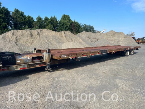2012 Contral Trailer Pinal hitch shipping container hauler. Self-contained hydro unit (Orange, VA)