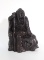 Antique Chinese Carved Sandalwood Figure Of A Sitting Man In A Robe 19th Century