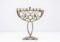 Silver Hanukkah Menorah