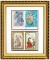 Persian Collectible Poster Cards, Framed