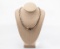 Twisted Rope Chain With Three Charms