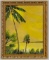 J. Chaput, Florida Artist Landscape Painting, Oil On Canvas