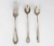 Tiffany & Co Sterling Silver 2 Spoons And A Fork