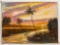 Oil On Canvas Painting, Signed By The Artist K. Mohamed
