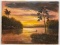 Oil On Canvas Painting, Signed By The Artist K. Mohamed
