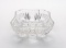 Vintage Crystal Glass Rectangular Small Bowl
