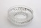 Vintage Crystal Ashtray Bowl