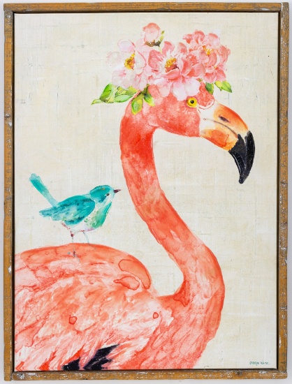 Kathryn White, Print On Canvas, Signed And Framed