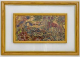 Unknown Artist, Oil On Board Painting, Harmony Of Chaos