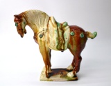 Vintage Ceramic Pottery Horse