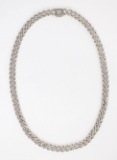 Sterling Silver Chain Necklace 91.2g