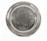 Round Serving Tray “camelot” 6170 By International Silver Company