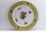 Bavaria Tirschenreuth Hand-painted Dinner Plates, Set Of 8