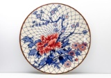 Antique Japanese Imari Floral Large Plate