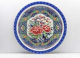 Antique Japanese Floral Plate