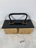 Vintage Mid Century Modern Woven Purse