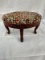 Antique Needlepoint Stool